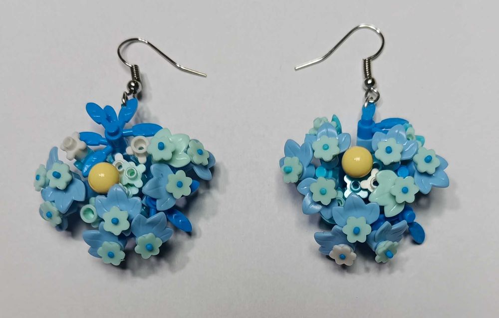 Kolczyki z miniaturowych klocków LEGO - TOTALNA NOWOŚĆ!