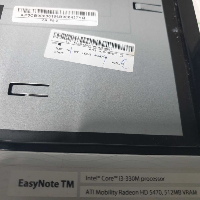 Easynote TM86 motherboard working; mouse buttons not functioning430451664628623366