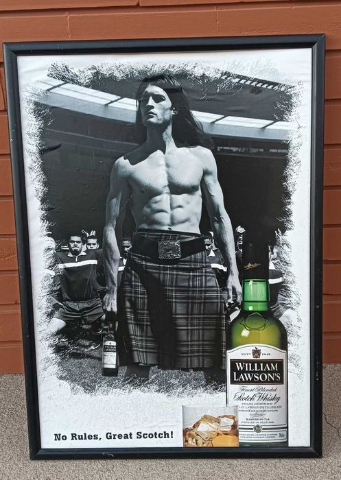 Quadro publicitário William Lawson´s