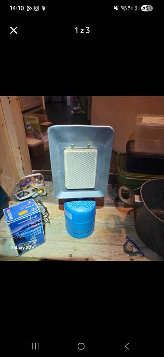 Promiennik nowy z butla campingas