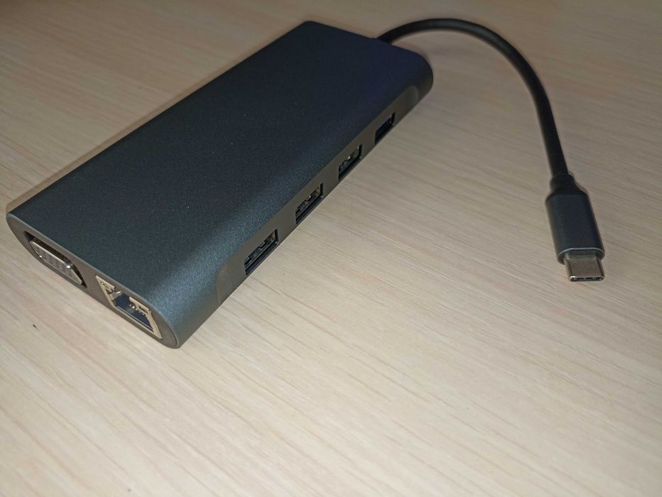 Адаптер USB хаб 11 в 1 (Type-C)