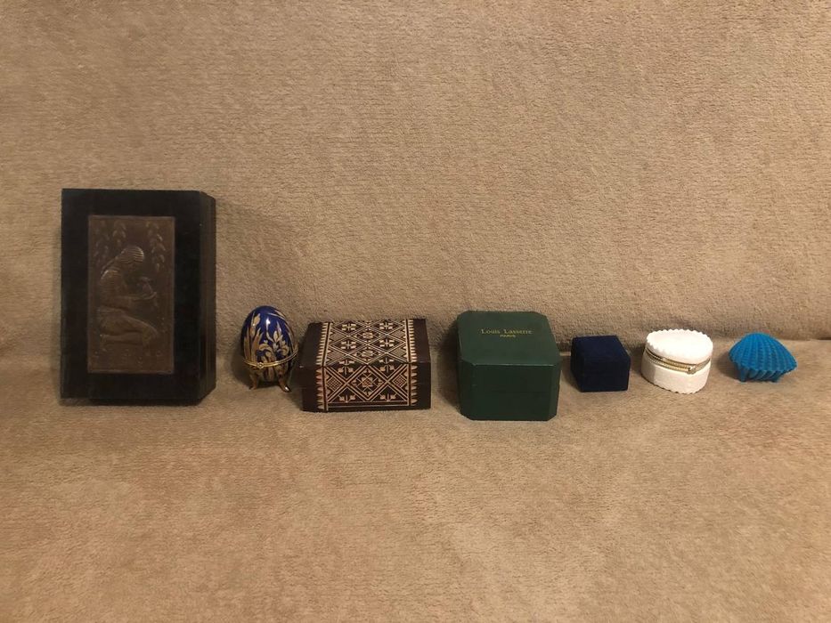 Шкатулки для хранения украшений