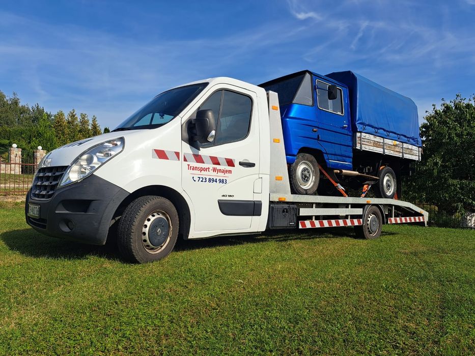 Wynajem autolaweta najazd kat.b