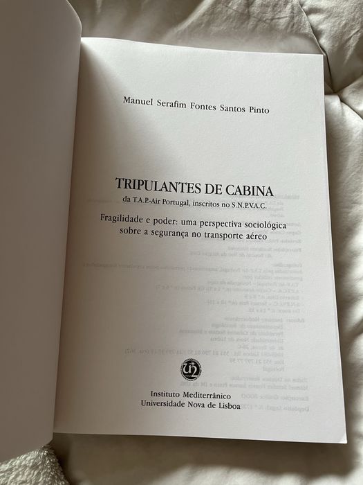 Livro tripulantes de cabina
