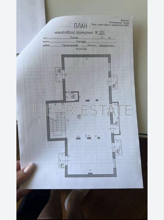 Центр|Оренда комерційного приміщення|фасад| Ужгород|