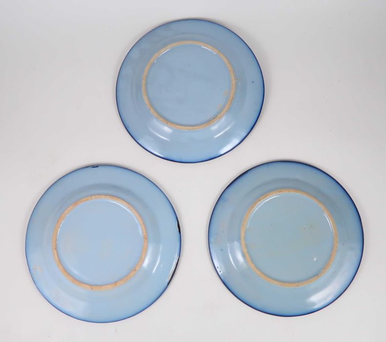 Pratos antigos em faiança de Alcobaça - 16 cm, CADA