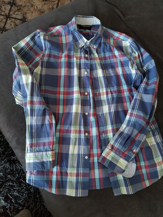 Koszula męska L w kratę
