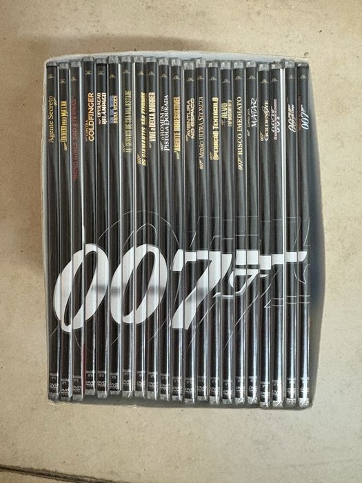 20 dvds de colecao do 007