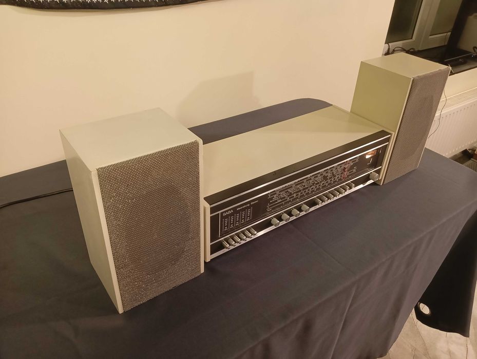 Amplituner SABA Meersburg Stereo G z kolumienkami