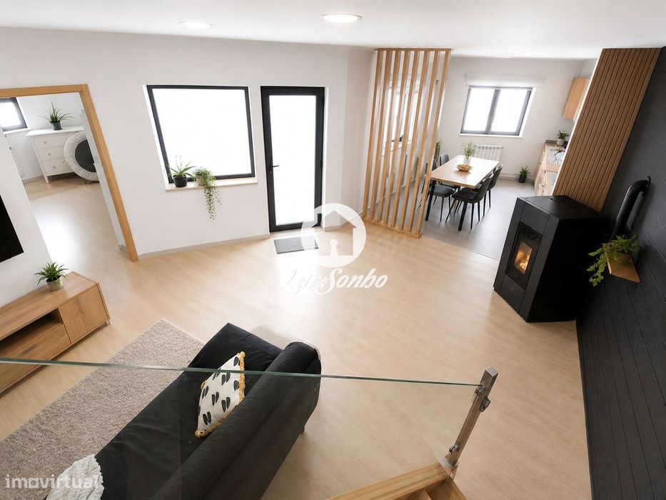 Andar moradia T3+1 em Viseu