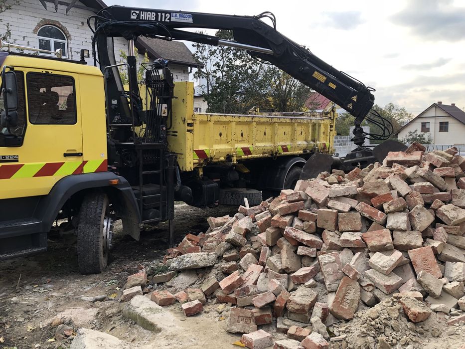 Вивіз будь-якого сміття Ман,КамАЗ Зіл