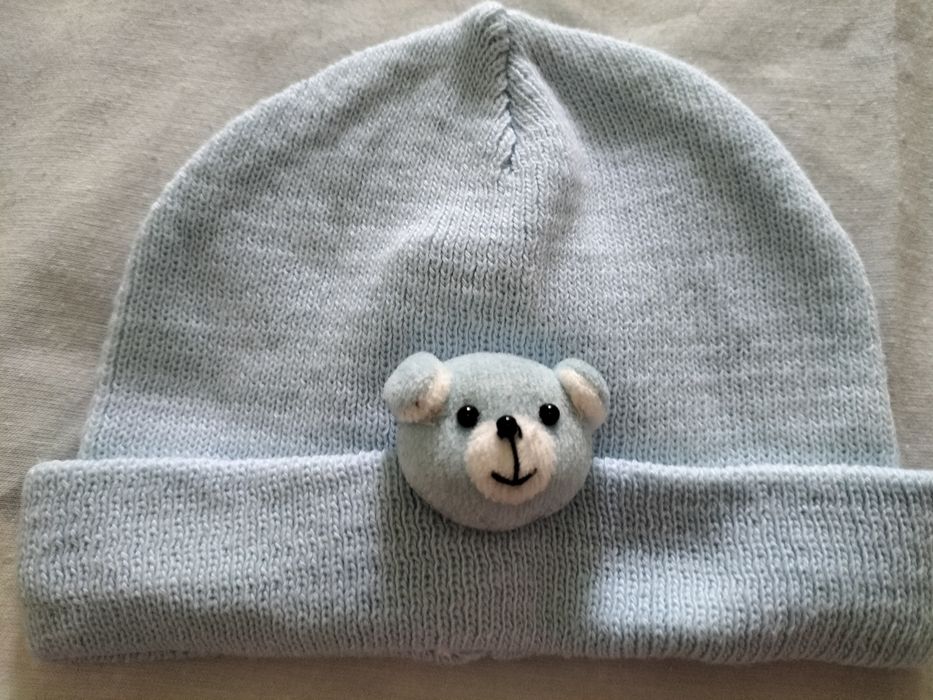 Gorro menino 3-6 meses