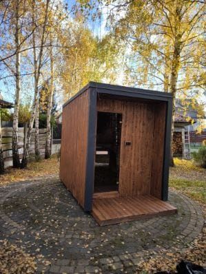 Sauna 200x280cm z przedsionkiem 4-6osób