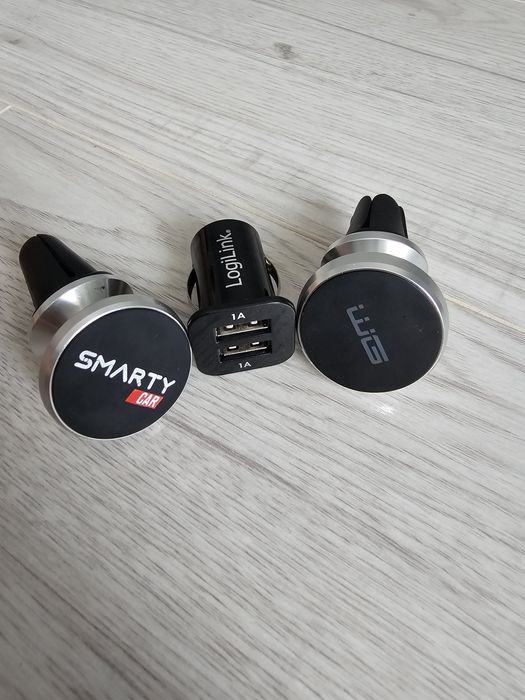 Uchwyty magnetyczne plus ładowarka