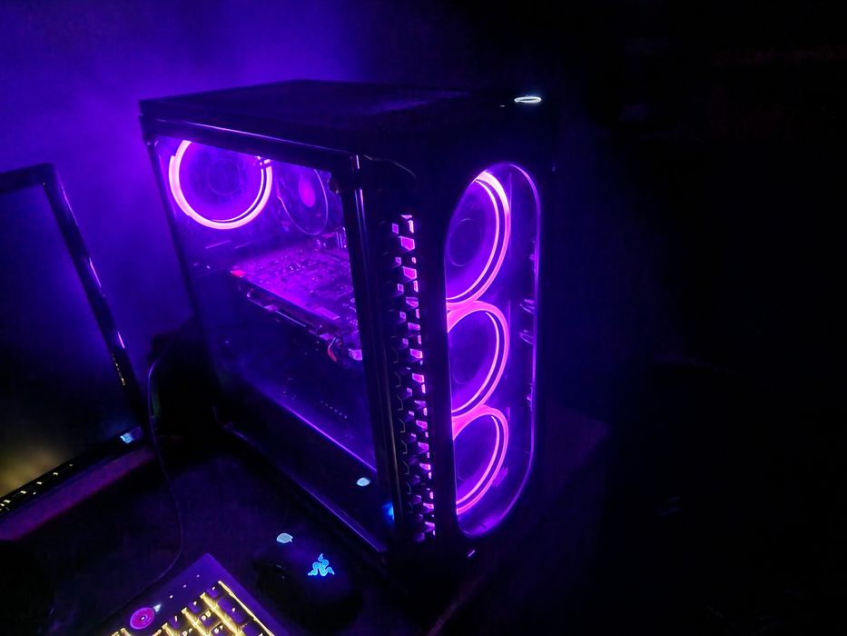 Zestaw komputerowy do gier - Ryzen 5/GTX/16GB RAM/SSD/RGB