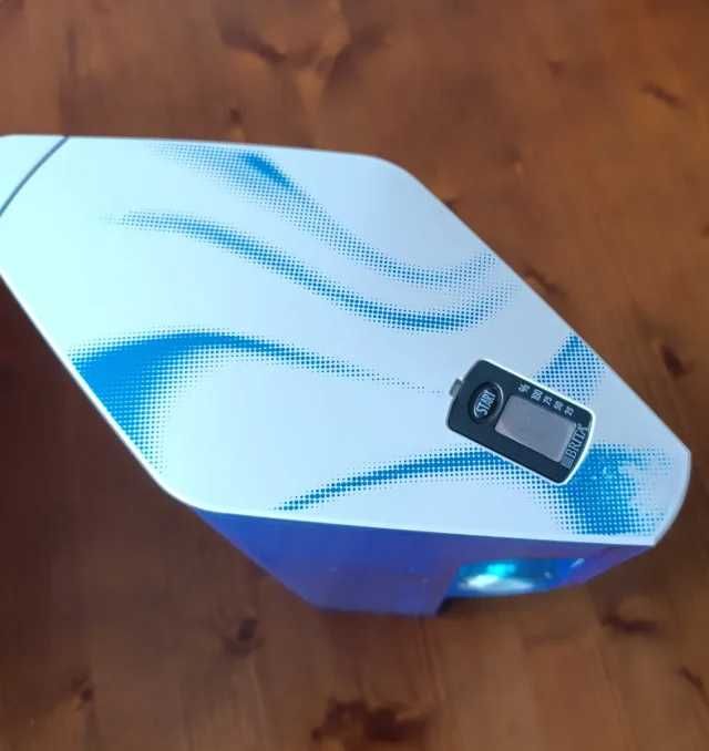 Jarro de água "Brita" azul e branco
