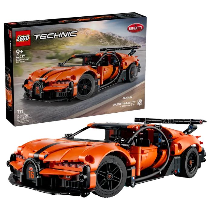 Lego Technic Hipersamochód Bugatti Chiron Pur Sport 42222. Lego. Nowy Produkt