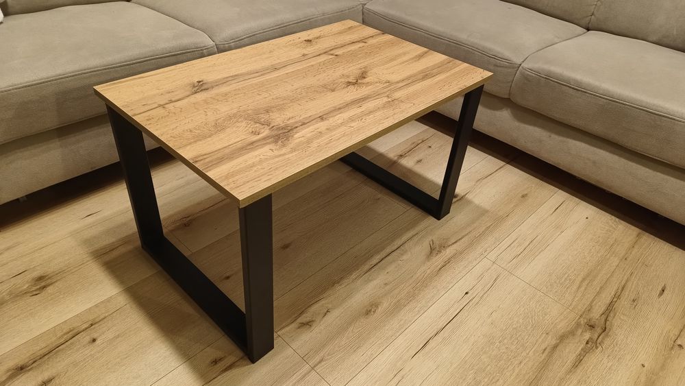 NOWY stolik, ława loft, stalowe nogi ! ! !