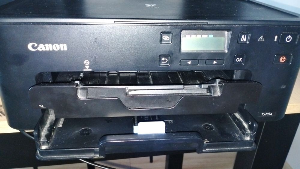 Drukarka canon uszkodzona