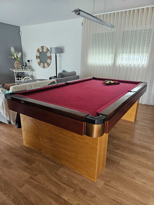 Mesa de snooker EMC com pedra ardósia