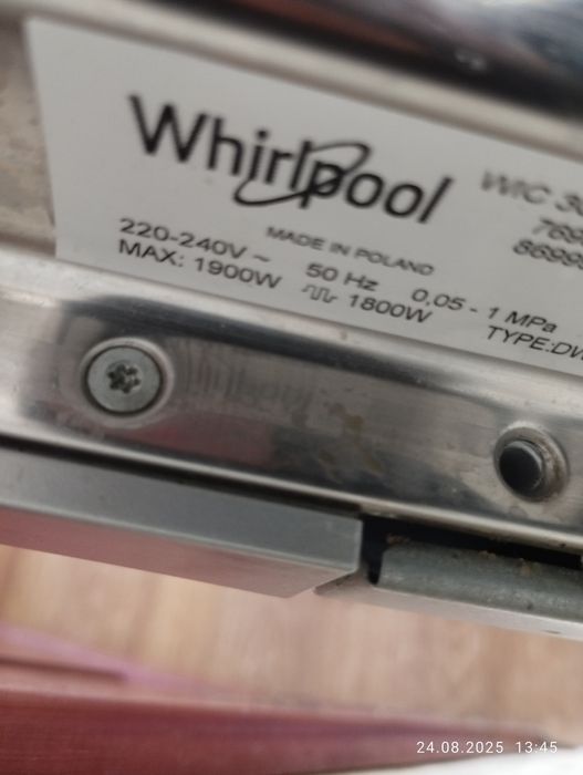 Посудомийка whirlpool