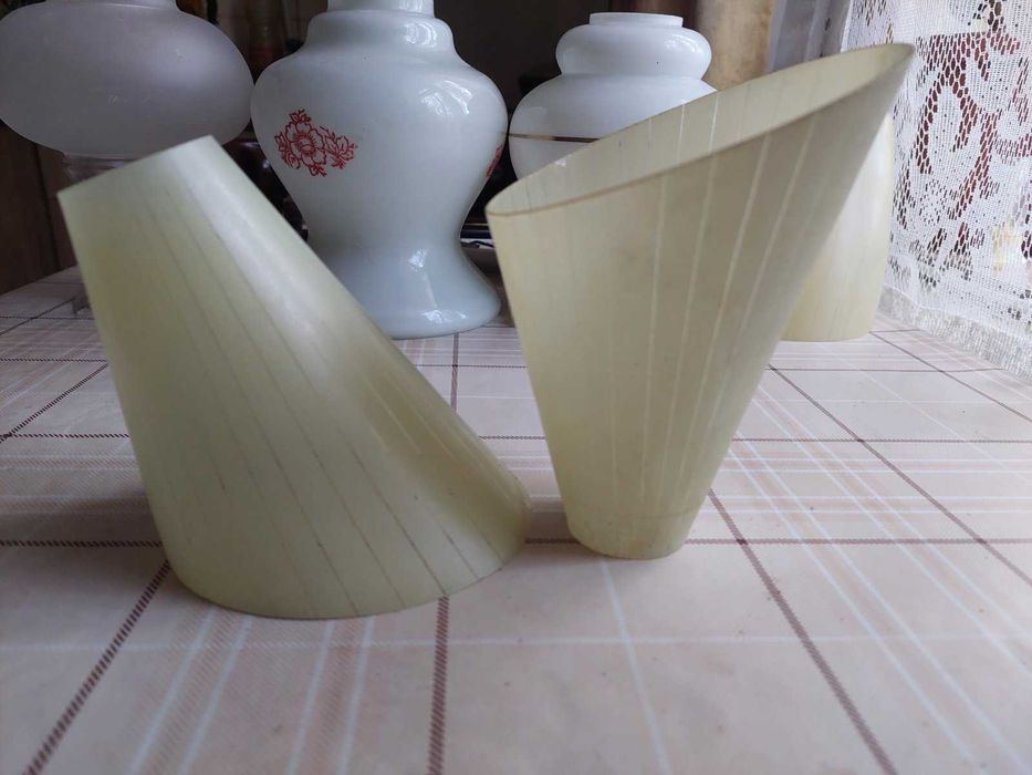 Плафони для люстр і бра. Скло.