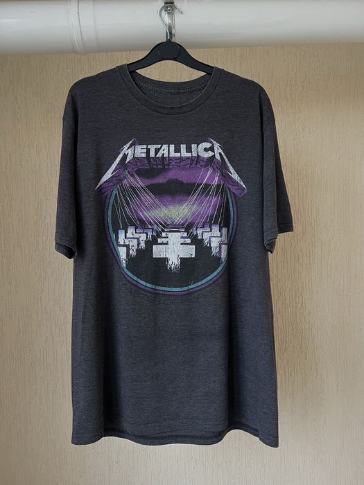 Футболка Metallica L сіра