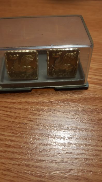 Продам запонки винтажные мужские "Пегас"