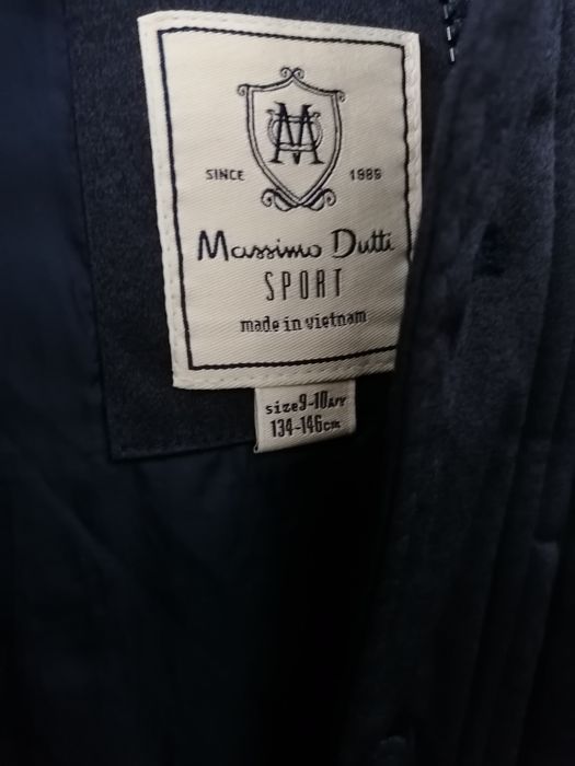 Colete azul marinho de rapaz