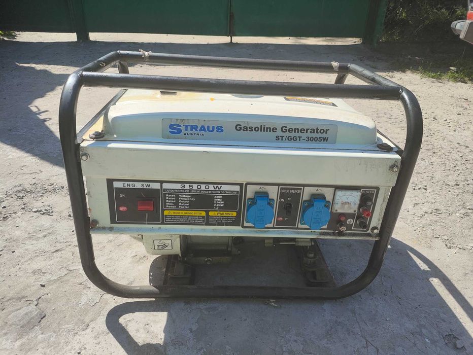 Бензиновий генератор Straus ST/GGT-3005