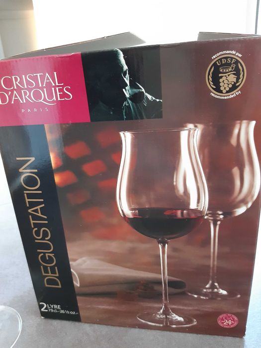 Conjunto de 2 copos Cristal D´Arques