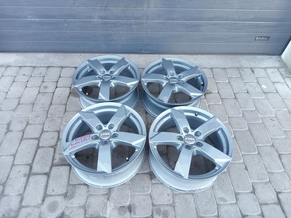 Alufelgi Rial Grafitowe 17 5x112  do Audi VW Skoda Seat