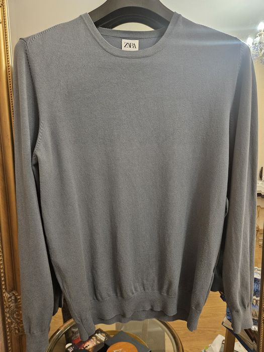 Пуловер графітовий Zara