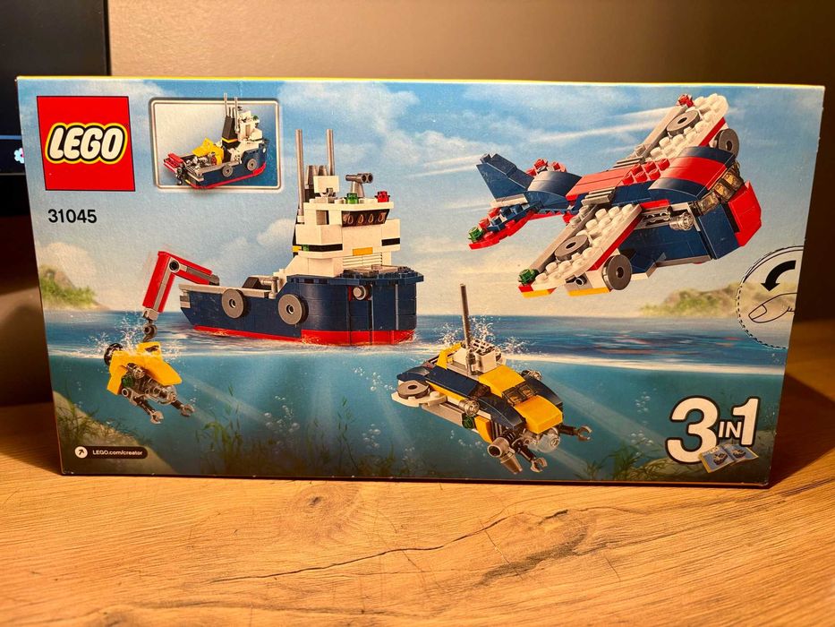 LEGO Creator 31045 – Badacz oceanów 3w1 (Nowe)