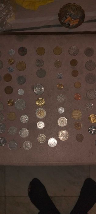 Moedas antigas coleção