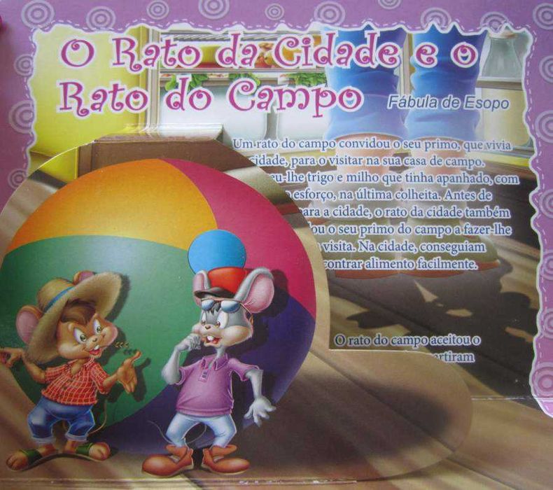 Livro Infantil - As minhas primeiras fábulas