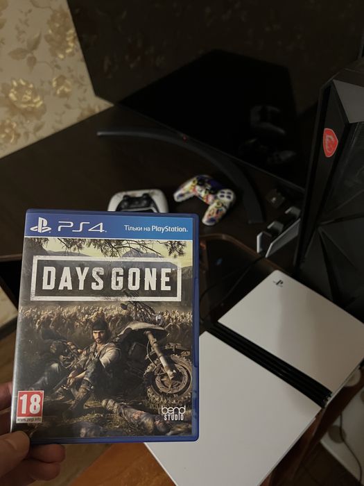 Диск Days Gone PS4 в ідеальному стані