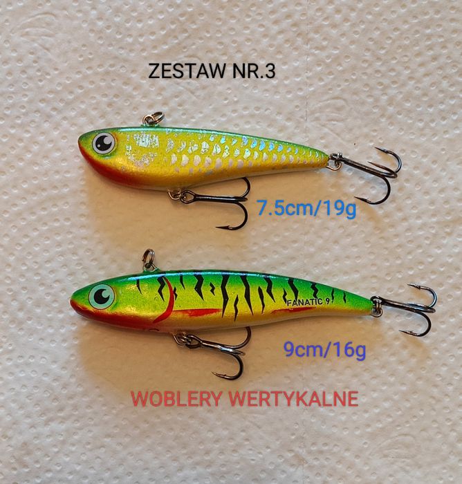 Przynęty spinningowe - błystki,jigi,woblery,pilkery