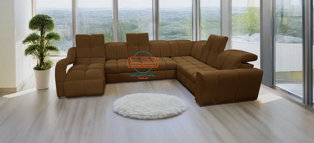 MEBLE OPYRCHAL! NOWOŚĆ TOP  wygodny narożnik z leżanka 1/2025