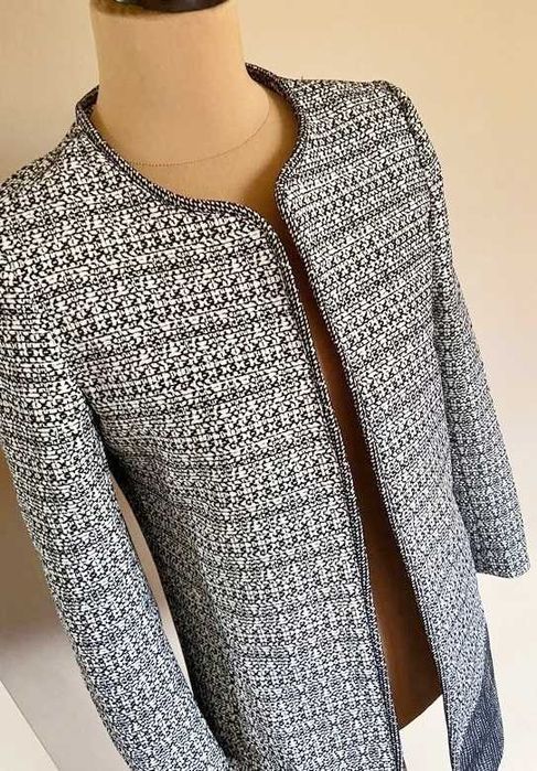 H&M plaszcz narzutka wzory m l