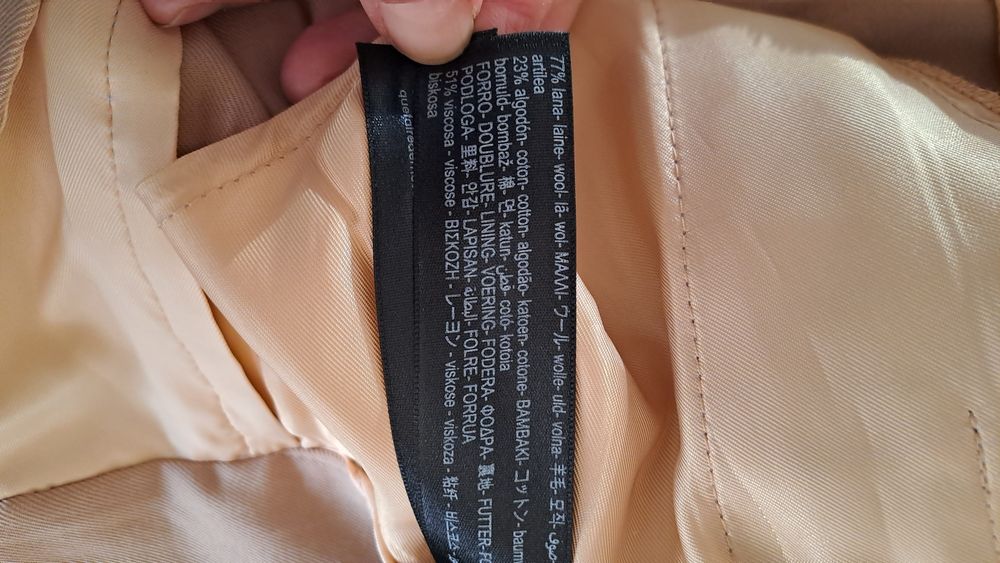 Massimo Dutti spodnie roz S