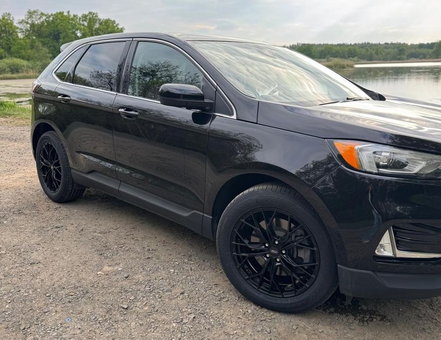 Ford 19 Czarne 5x108 Kuga EDGE Mustang Mach-E Puma S-Max Escape Felgi