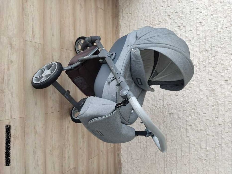 Wózek dziecięcy 2w1 ROAN Bass Soft + śpiworek + parasolka.