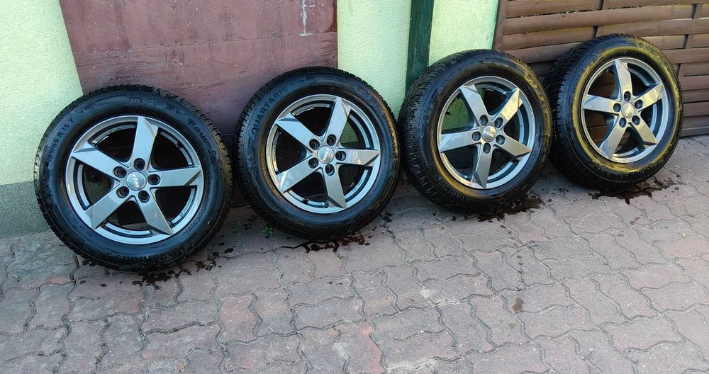 Alufelgi 15 5x100 Seat Ibiza VW Golf IV Bora Polo Skoda Fabia Roomster Rapid