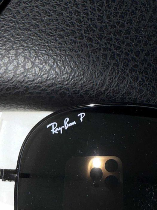 Óculos de sol Ray-Ban Aviator – Total Black Polarizado