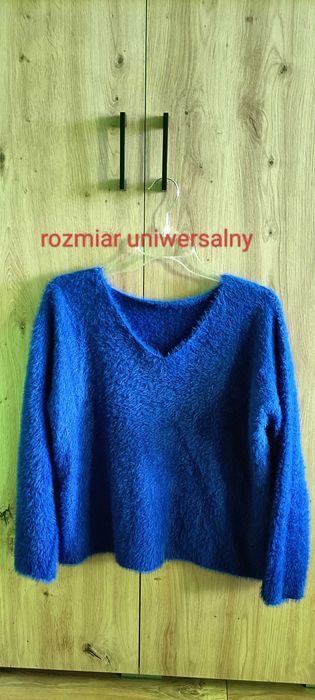 Sweterek alpaka damski