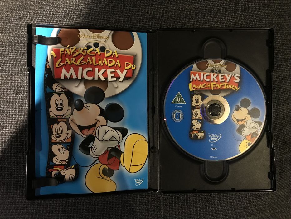 DVD - A Fábrica da Gargalhada do Mickey (Com Manual)