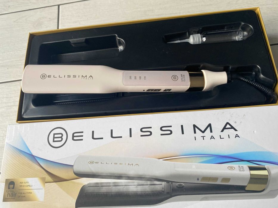 Imetec Bellissima Steam Elixir Prostownica Parowa z Grzebieniem