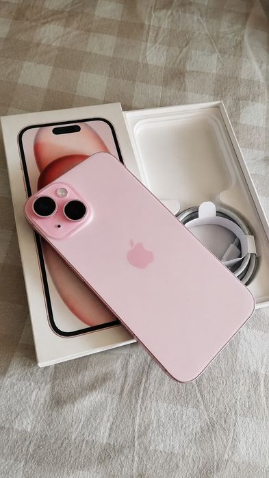 iPhone 15 Rosa 128 GB – Excelente Estado