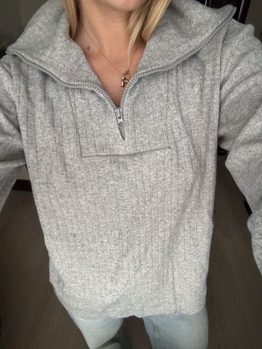 Светр джемпер polo у кольорі меланж H&M